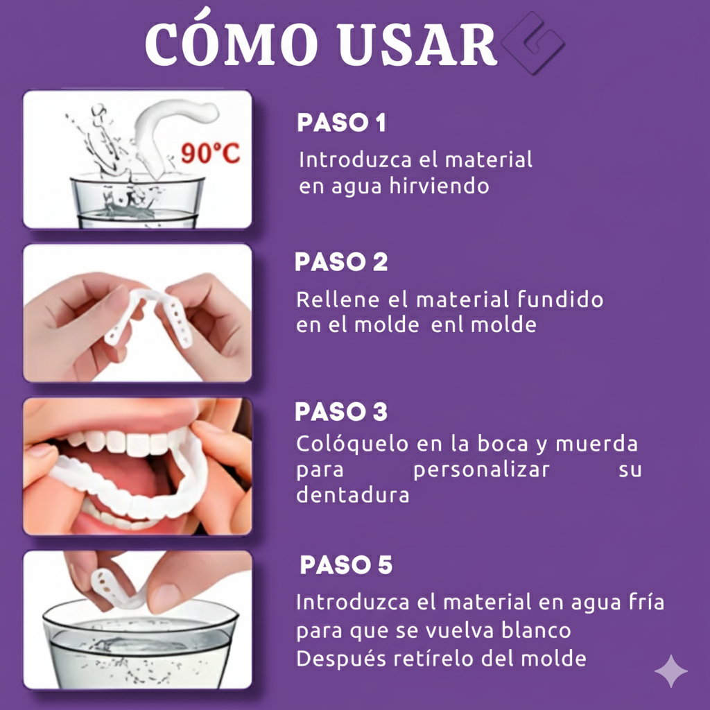 OFERTA DE HOY!⌛CARILLAS DENTALES ADAPTABLES 2X1 +ENVIO GRATIS🏡🚚